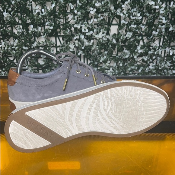 Sperry Gray Suede Men's Sneakers - Picture 7 of 8